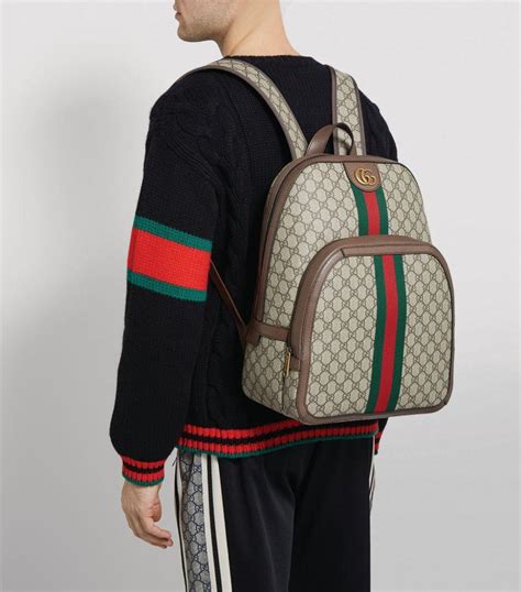 supreme backpack gucci|gucci gg supreme canvas backpack.